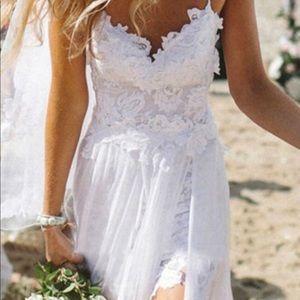 Beach Boho Wedding Dress